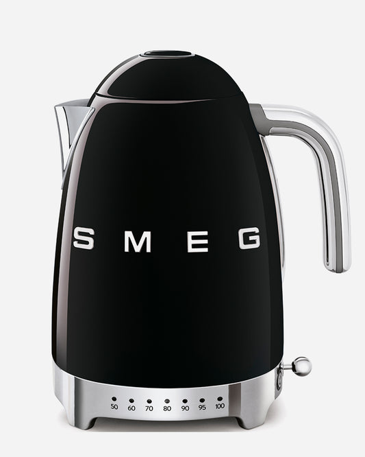 SMEG Variable Temperature Electric Kettle 1.7L  Black