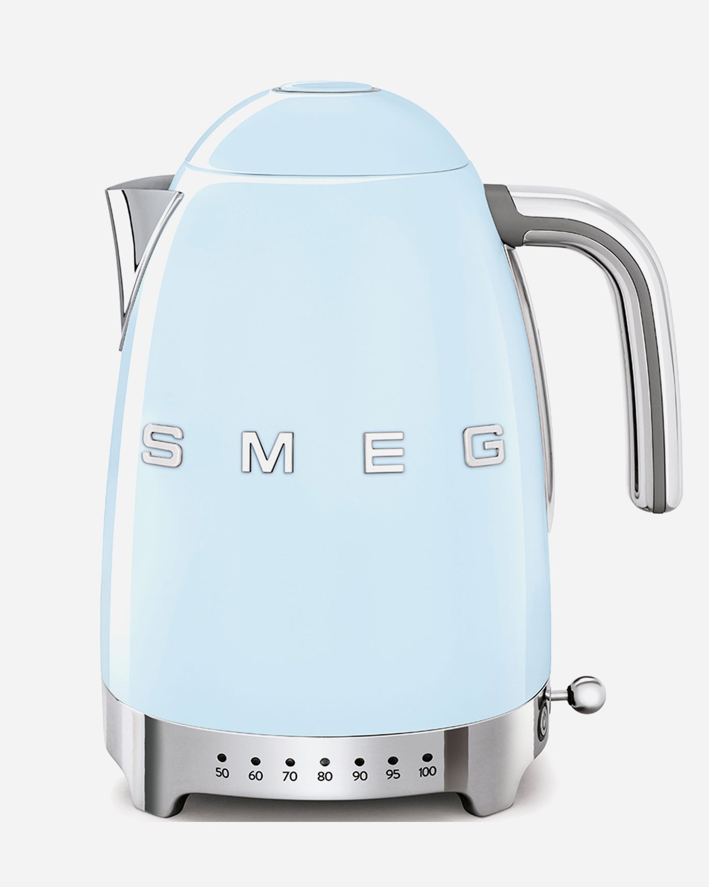 SMEG Variable Temperature Electric Kettle 1.7L  Pastel Blue