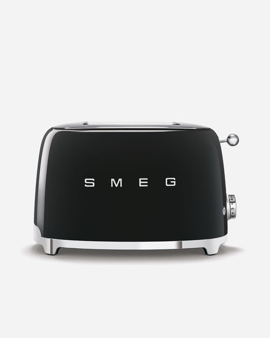 SMEG 2 Slice Toaster with Extra Wide Slots  Black