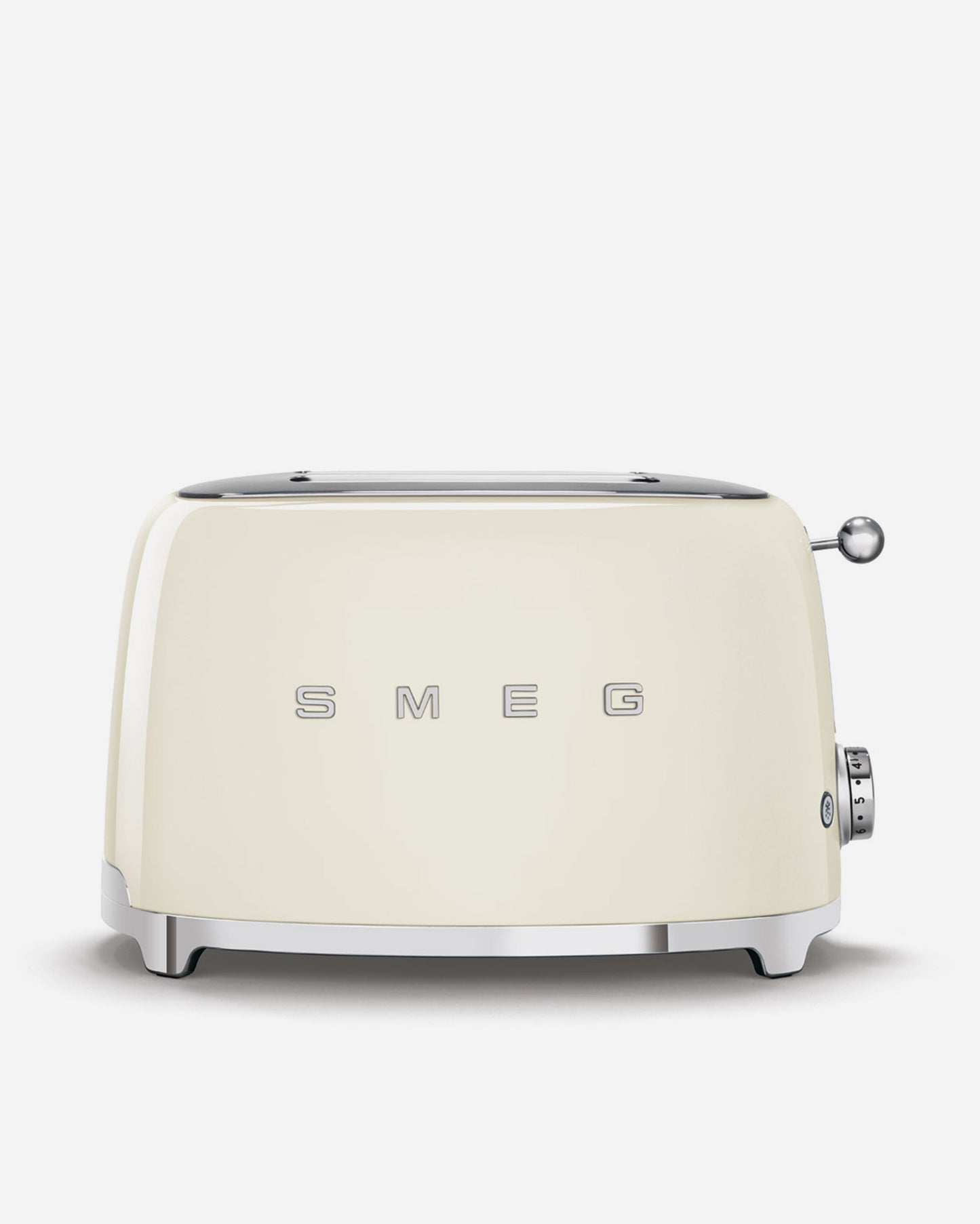 SMEG 2 Slice Toaster with Extra Wide Slots  Cream