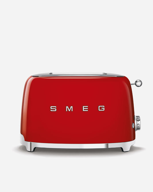 Smeg 2-Slice Toaster Red