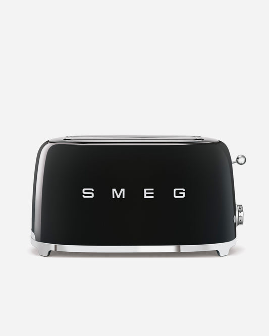 SMEG 4 Slice Toaster with Extra Wide Slots  Black