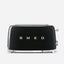 SMEG 4 Slice Toaster with Extra Wide Slots  Black