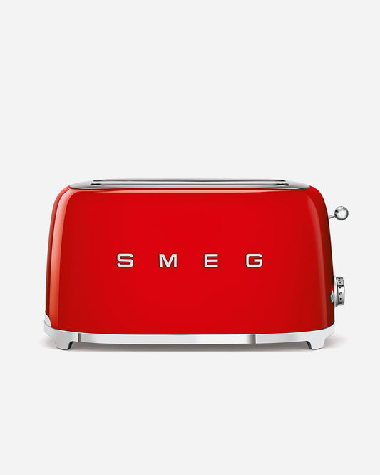 SMEG 4 Slice Toaster with Extra Wide Slots  Red