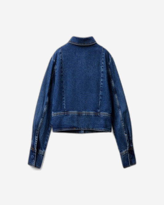 Boxy fit denim jacket