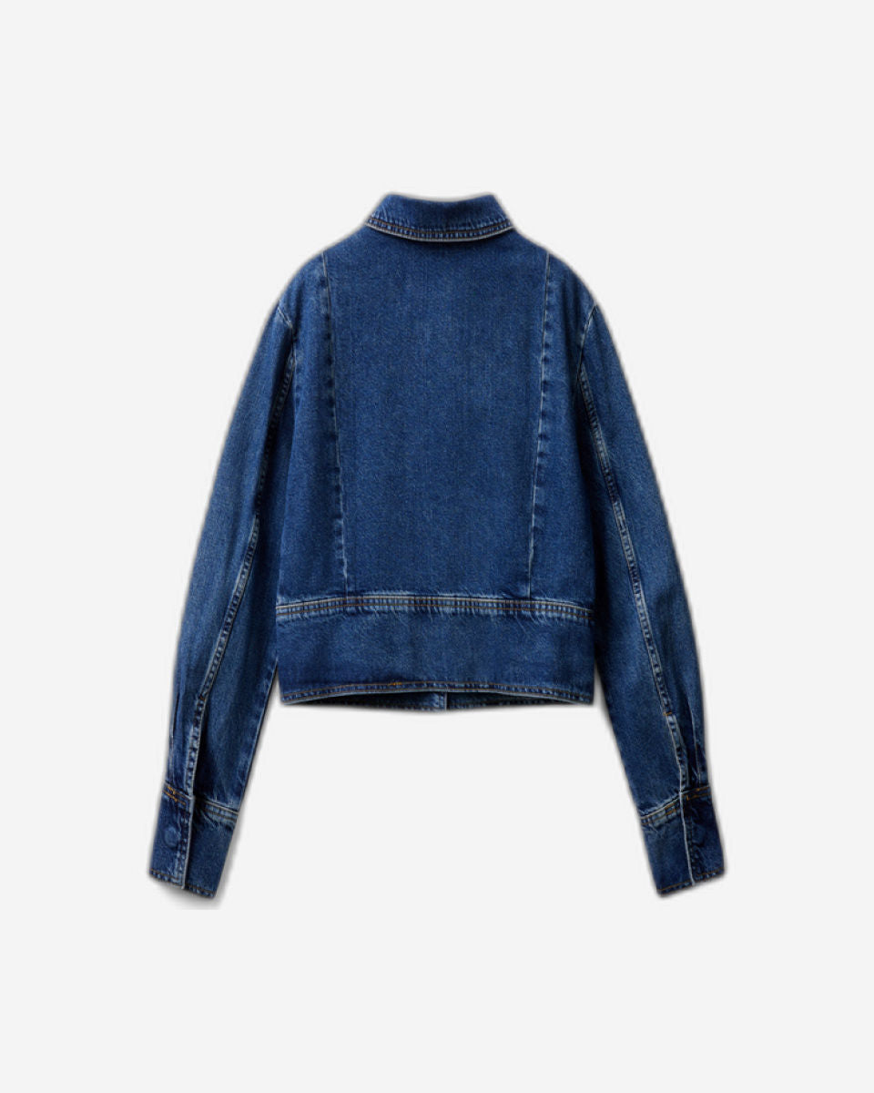 Boxy fit denim jacket