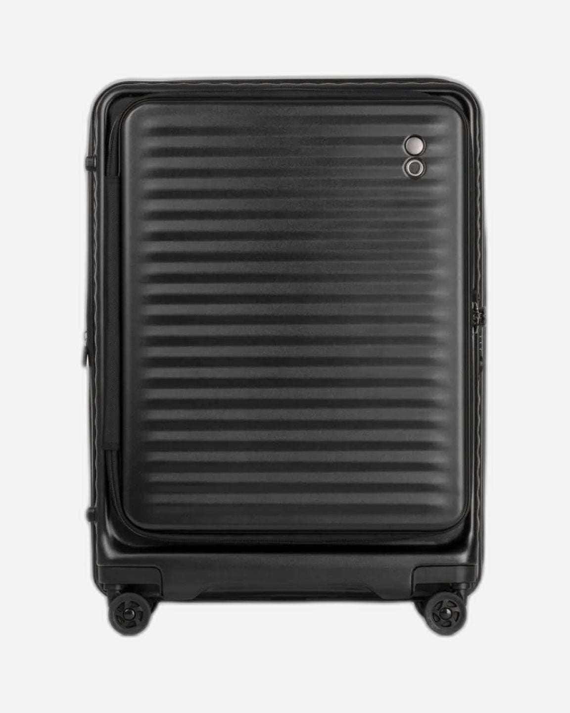 Echolac Celestra 24" Check-In Luggage Trolley Black - PC183 Black 24