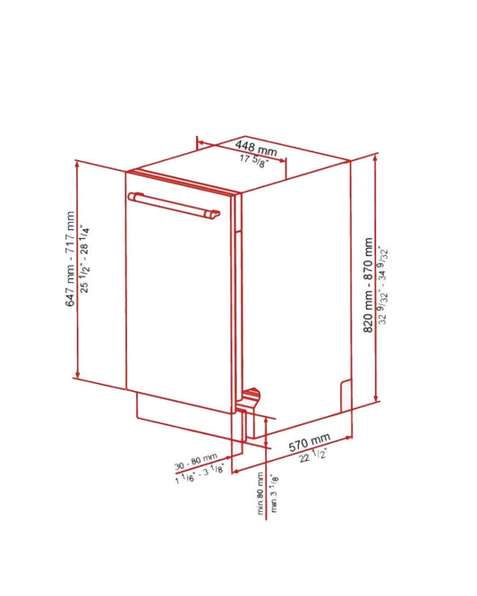 Hoover Built-In Freestanding Dishwasher