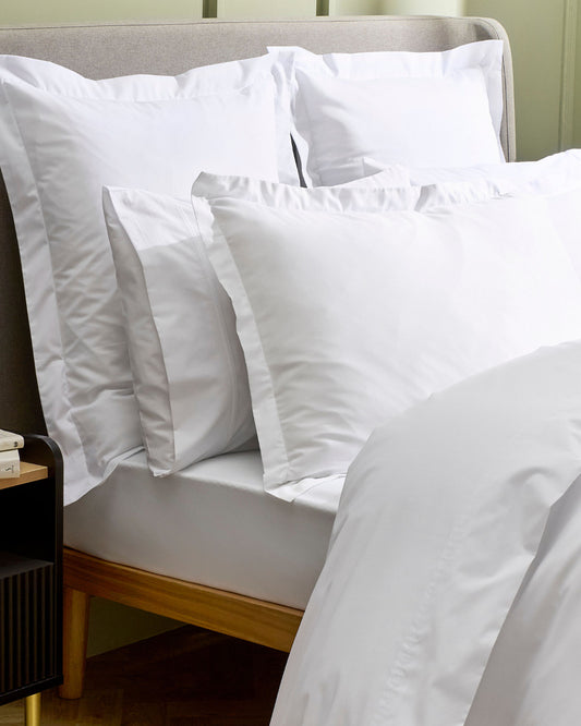 Christy "Chelsea" 200TC Egyptian Cotton Bed Linen in White