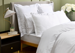 Christy "Chelsea" 200TC Egyptian Cotton Bed Linen in White