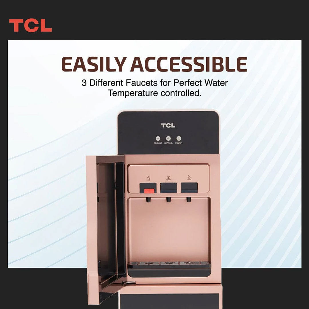 TCL موزع مياه تحميل علوي 3 حنفية
