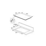 Bertazzoni 90cm Induction Hob