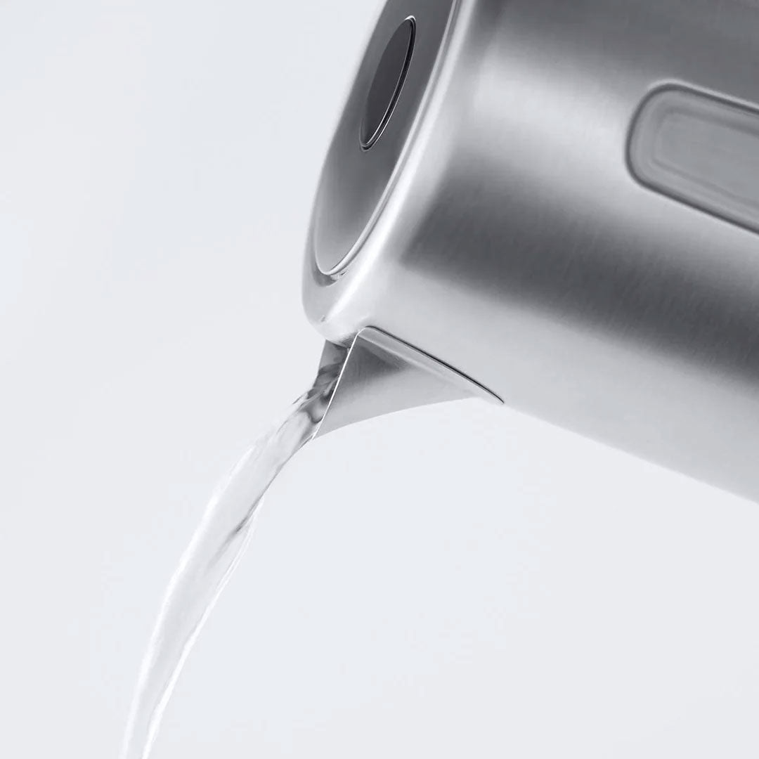 Russell Hobbs (24190) Compact Electric Kettle - 2200W, 0.8L, Auto Shut Off, Removable Filter, Illuminating, Stainless Steel - Up To 3-Year Warranty