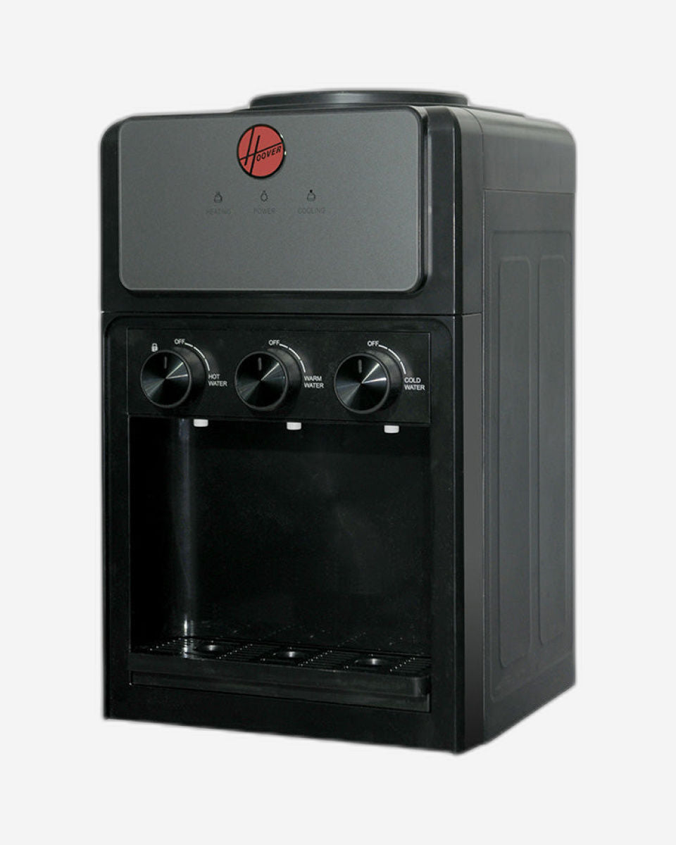 Hoover Tabletop Water Dispenser with Hot, Cold & Ambient Spouts