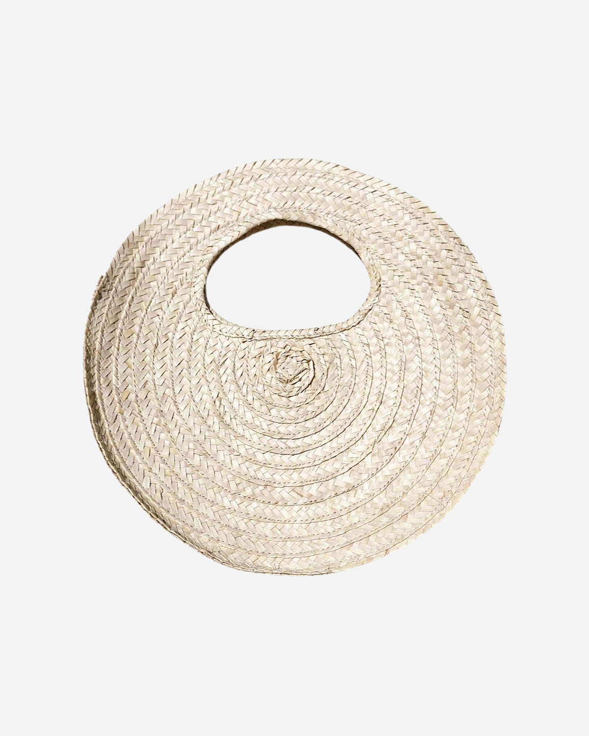 Finny Mini Straw Handbag – Vanilla