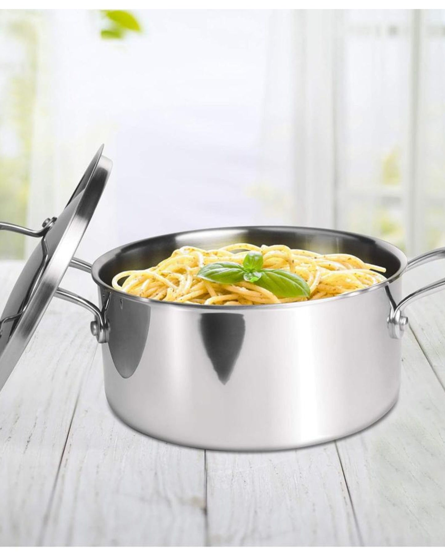 Milton Pro Cook Casserole 24cm 5.2L Steel