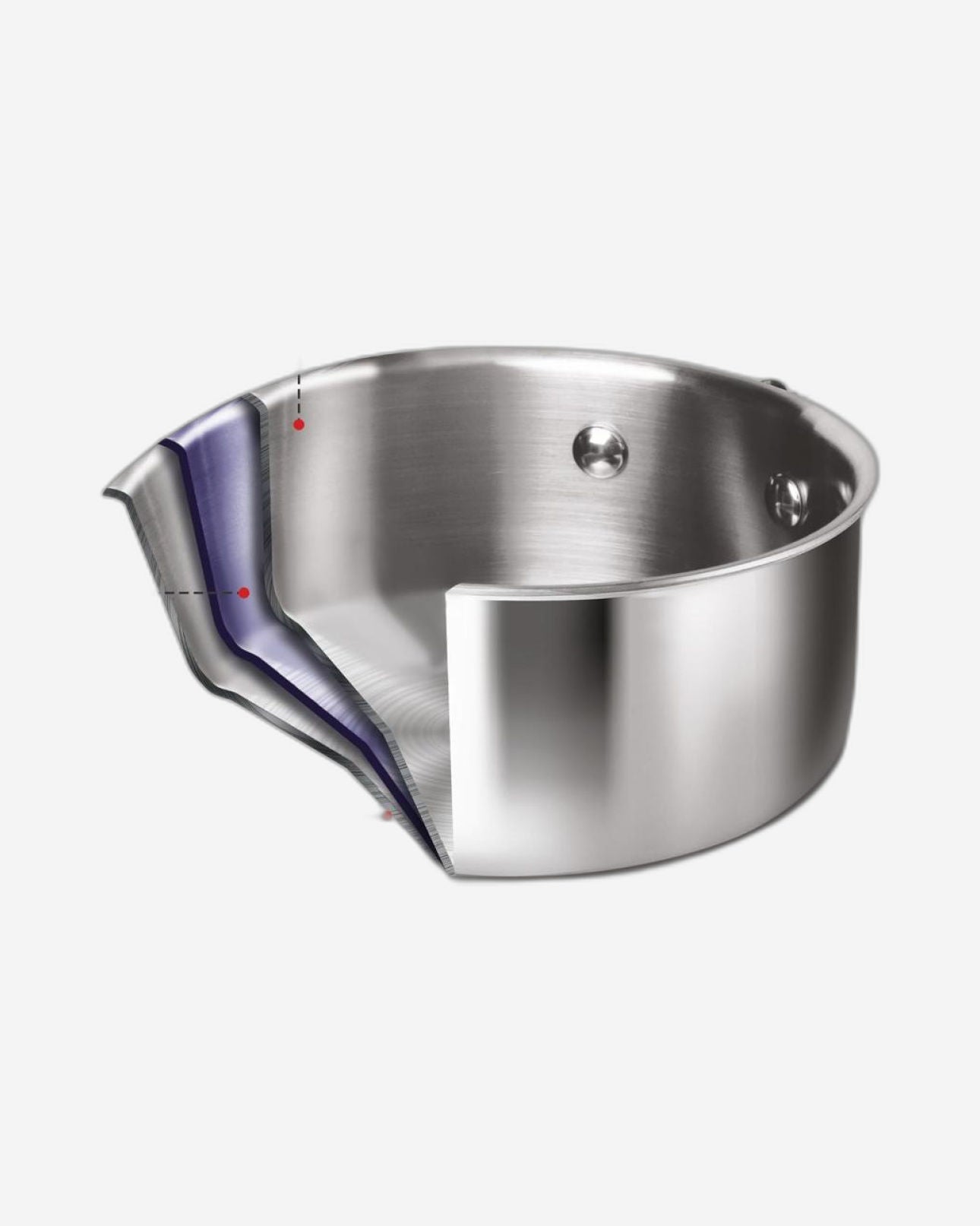 Milton Pro Cook Cookware Set 3Pc Steel