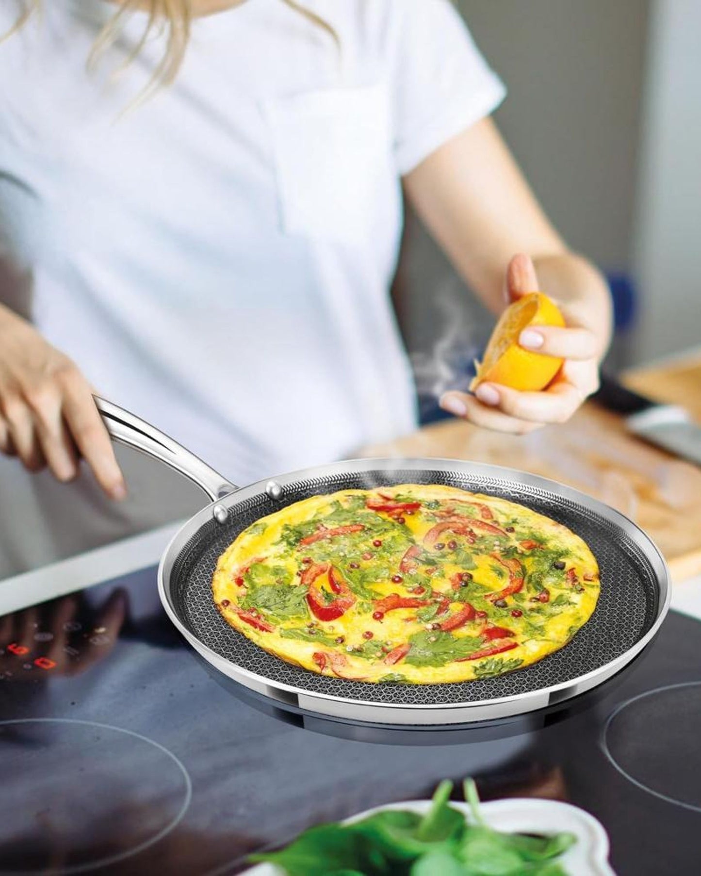 Milton Pro Cook Hexa Tawa 32cm Steel