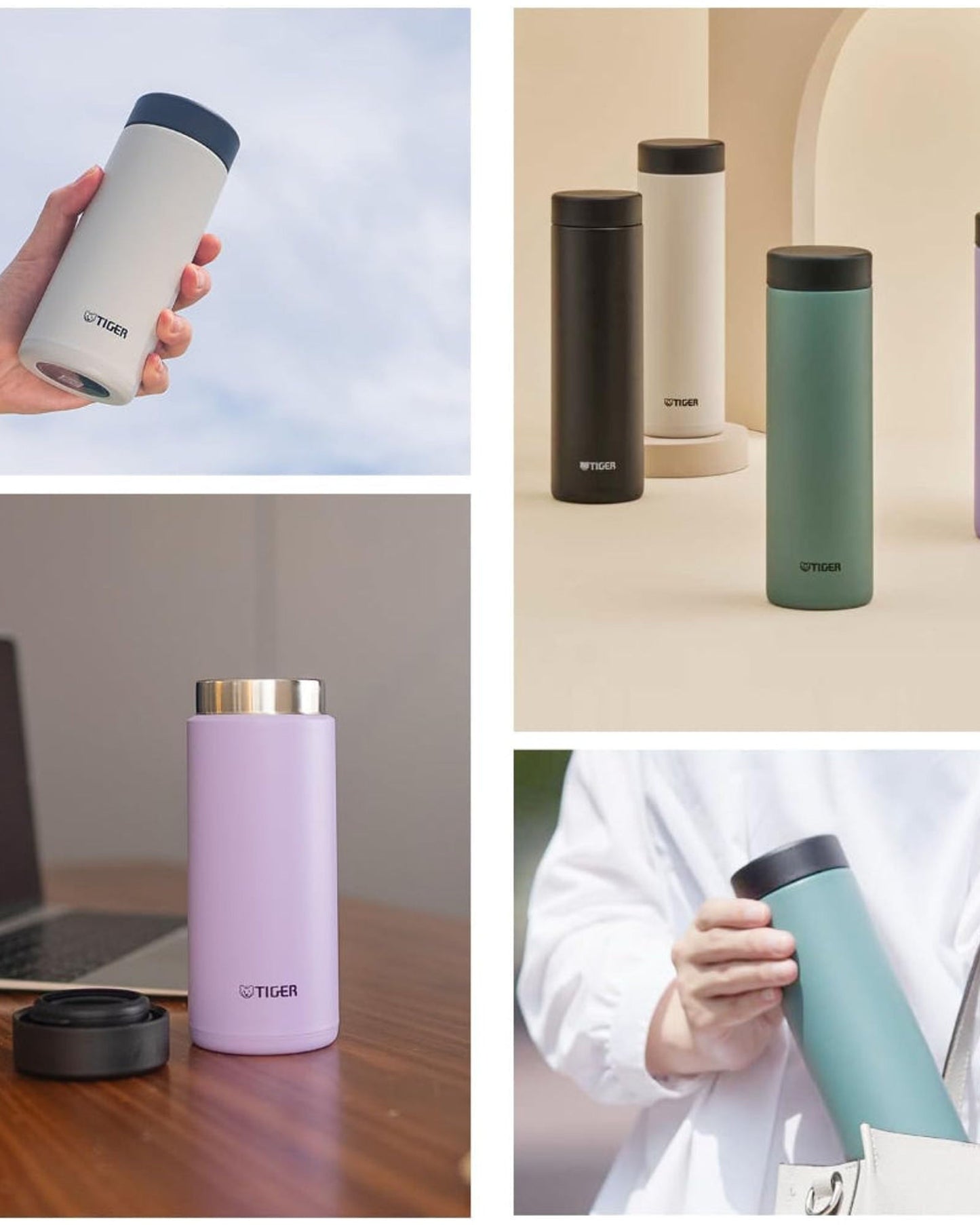 Vacuum Bottle 600ml Lavender