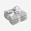Christy Serene Face Towel Set 4Pc Dove Grey