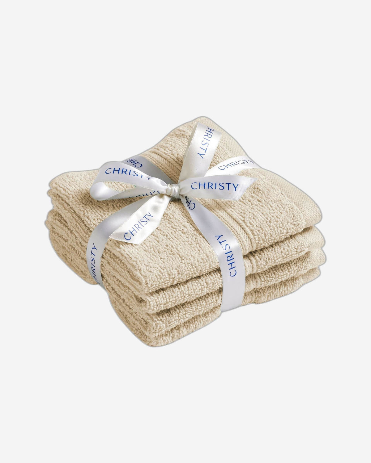 Christy Serene Face Towel Set 4Pc Driftwood