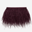 Jasper Conran Inez Ostrich Feather Clutch Bag in Berry