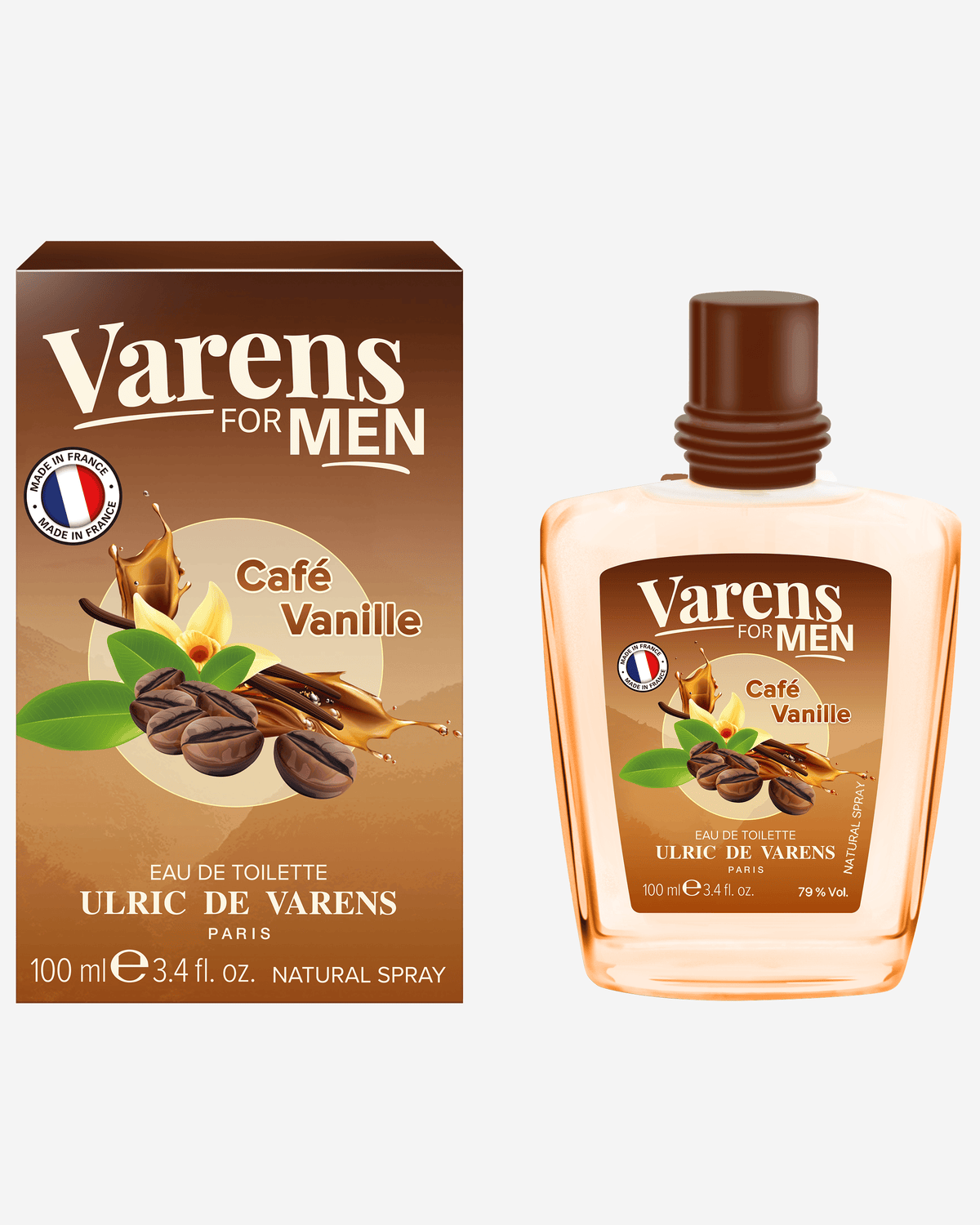 Ulric De Varens for Men Cafe Vanille EDT 100ml