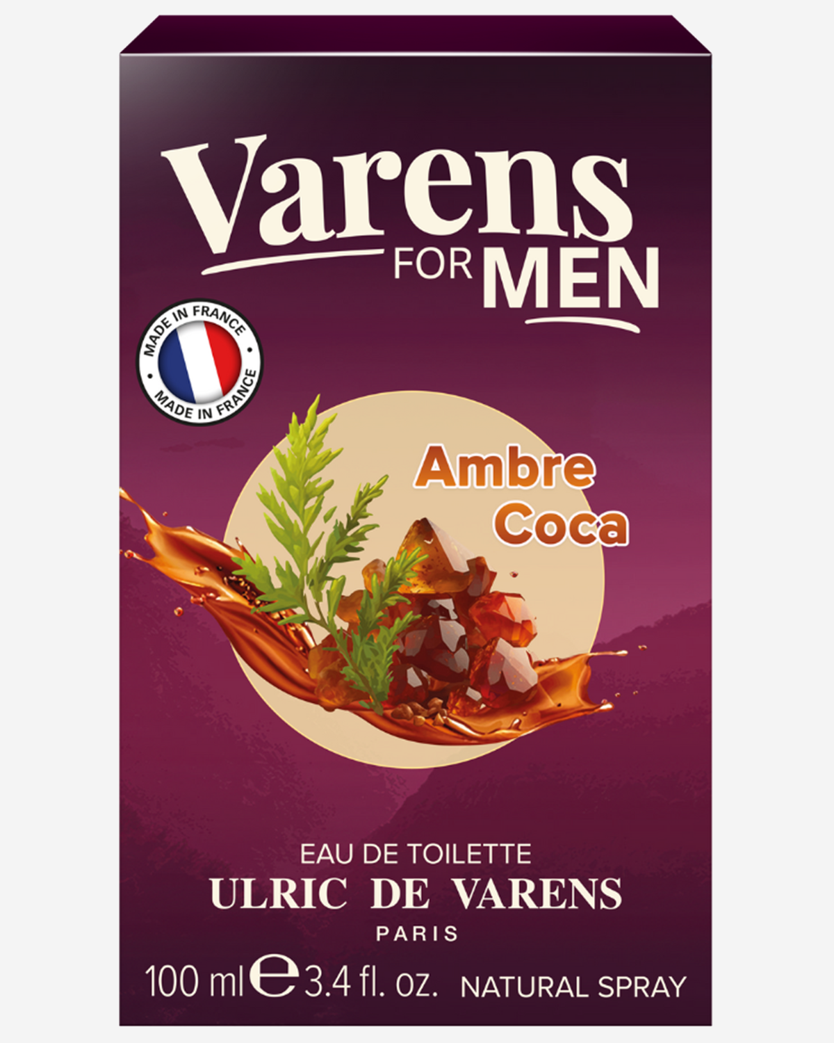 Ulric De Varens for Men Ambre Coca EDT 100ml