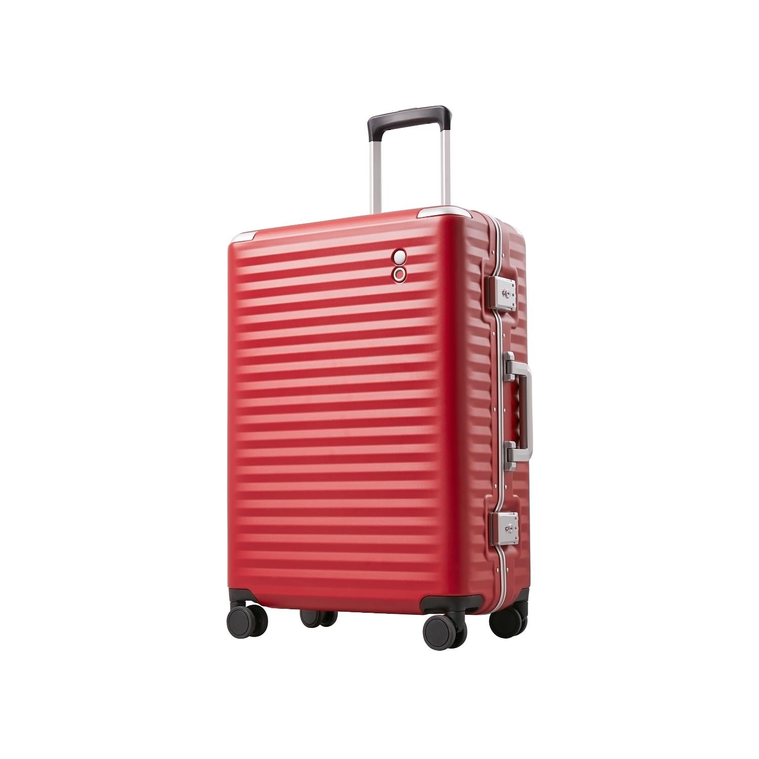 Echolac Celestra 75cm  Hardcase 4 Double Wheel Luggage Trolley Red