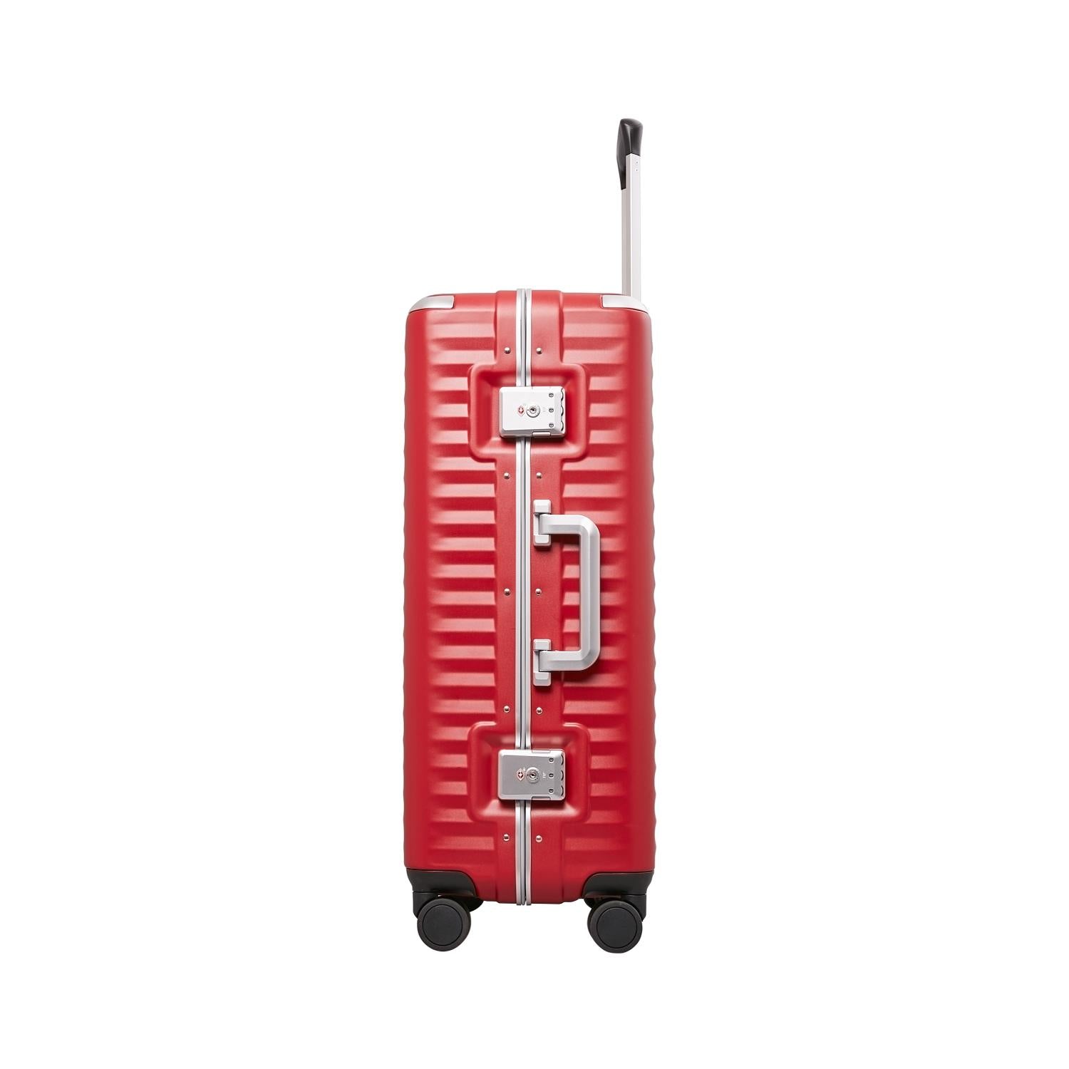 Echolac Celestra 75cm  Hardcase 4 Double Wheel Luggage Trolley Red