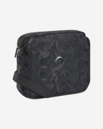 Delsey Paris Picpus 2 Comparment  Horizontal Mini Crossbody Bag Black Camouflage - 00335411110