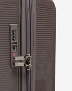 Echolac Sense 56+67+78cm Hardcase Expandable 4 Double Wheel 3 Piece Luggage Trolley Set