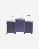 Echolac Sense 56+67+78cm Hardcase Expandable 4 Double Wheel 3 Piece Luggage Trolley Set