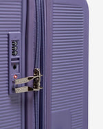 Echolac Sense 56+67+78cm Hardcase Expandable 4 Double Wheel 3 Piece Luggage Trolley Set