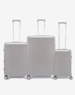 Echolac Sense 56+67+78cm Hardcase Expandable 4 Double Wheel 3 Piece Luggage Trolley Set