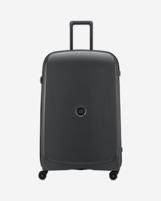Delsey Paris Belmont+ 81Cm Hardcase 4 Double Wheel Non-Expandable Check-In Luggage Trolley Black - 00386183600