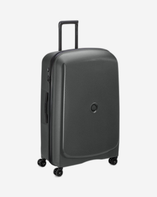 Delsey Paris Belmont+ 81Cm Hardcase 4 Double Wheel Non-Expandable Check-In Luggage Trolley Black - 00386183600