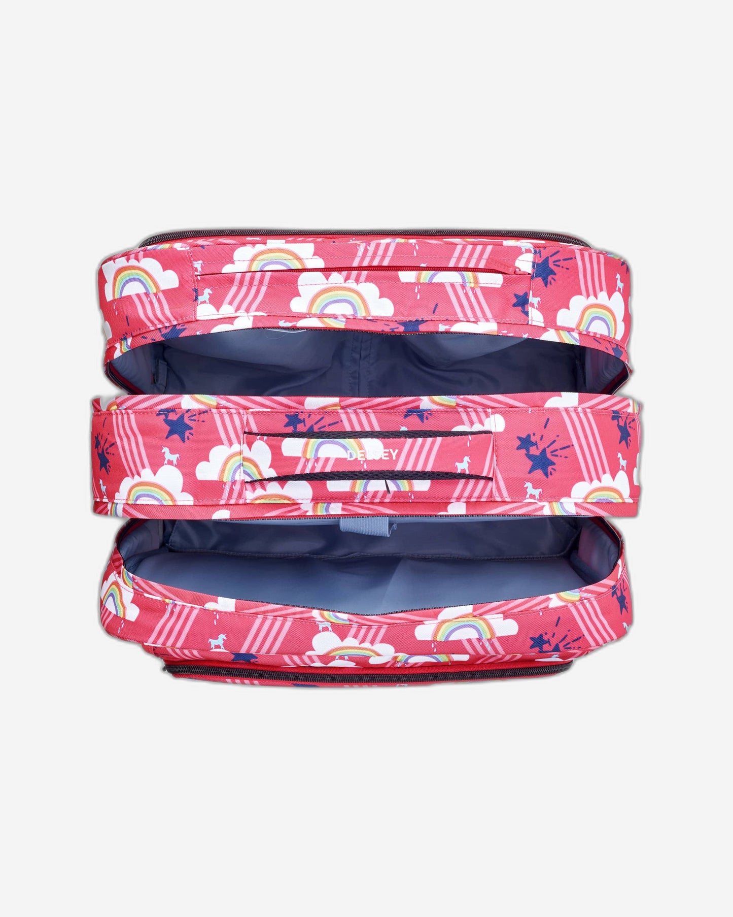 Delsey Paris Back to School 2021 Vertical Wheeled School Bag Pink