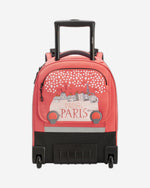 Delsey Paris Back To School 2021 Vertical Wheeled School Bags Coral / Pink