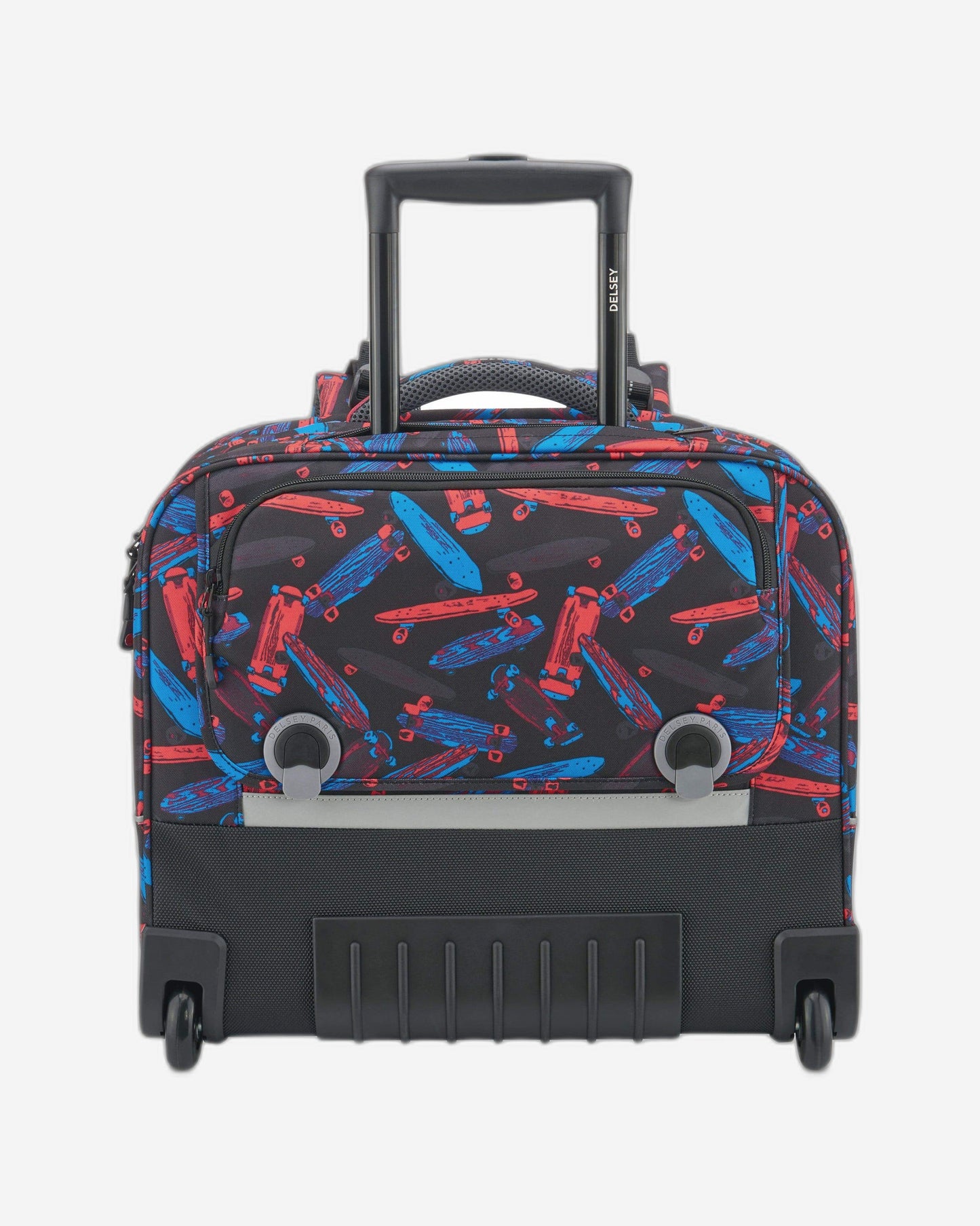 Delsey Paris Back to School 2021 Horizontal Wheeled School Bag Black