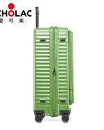 Echolac Celestra 28" 4 Double Wheel Check-In Luggage Trolley Green - PC183 Green 28