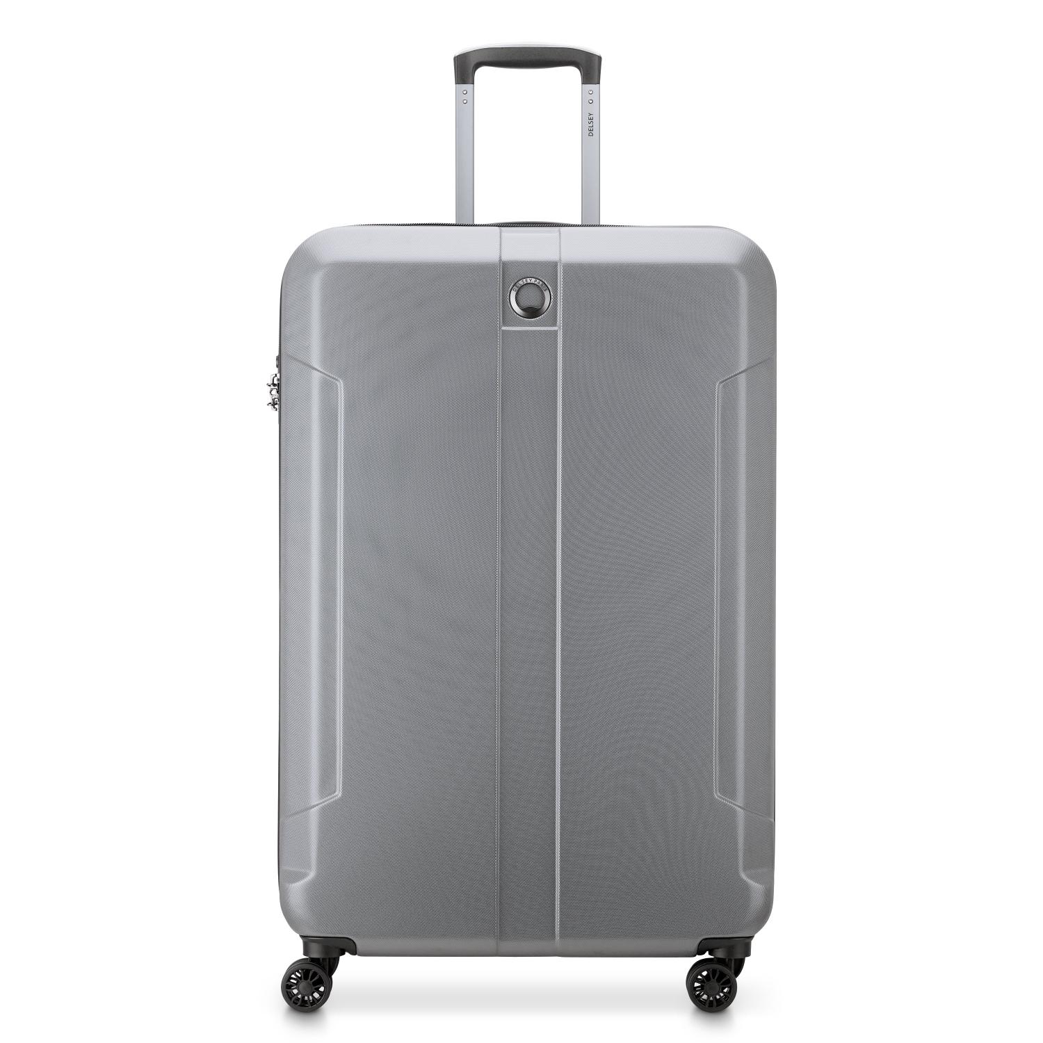 Delsey Depart Hard 3 Piece Set Expandable Luggage Trolley 61 71 81cm