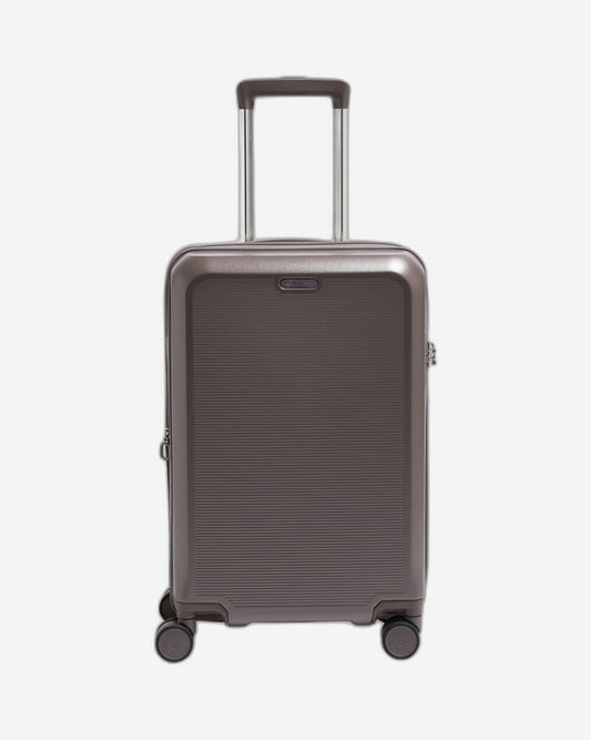 Echolac Sense 67cm Hardcase Expandable 4 Double Wheel Check-In Luggage Trolley Metallic Brown - CHT0023S -24 Metallic Brown