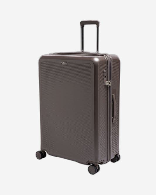 Echolac Sense 78cm Hardcase Expandable 4 Double Wheel Check-In Luggage Trolley Brown - CHT0023S -28 Brown