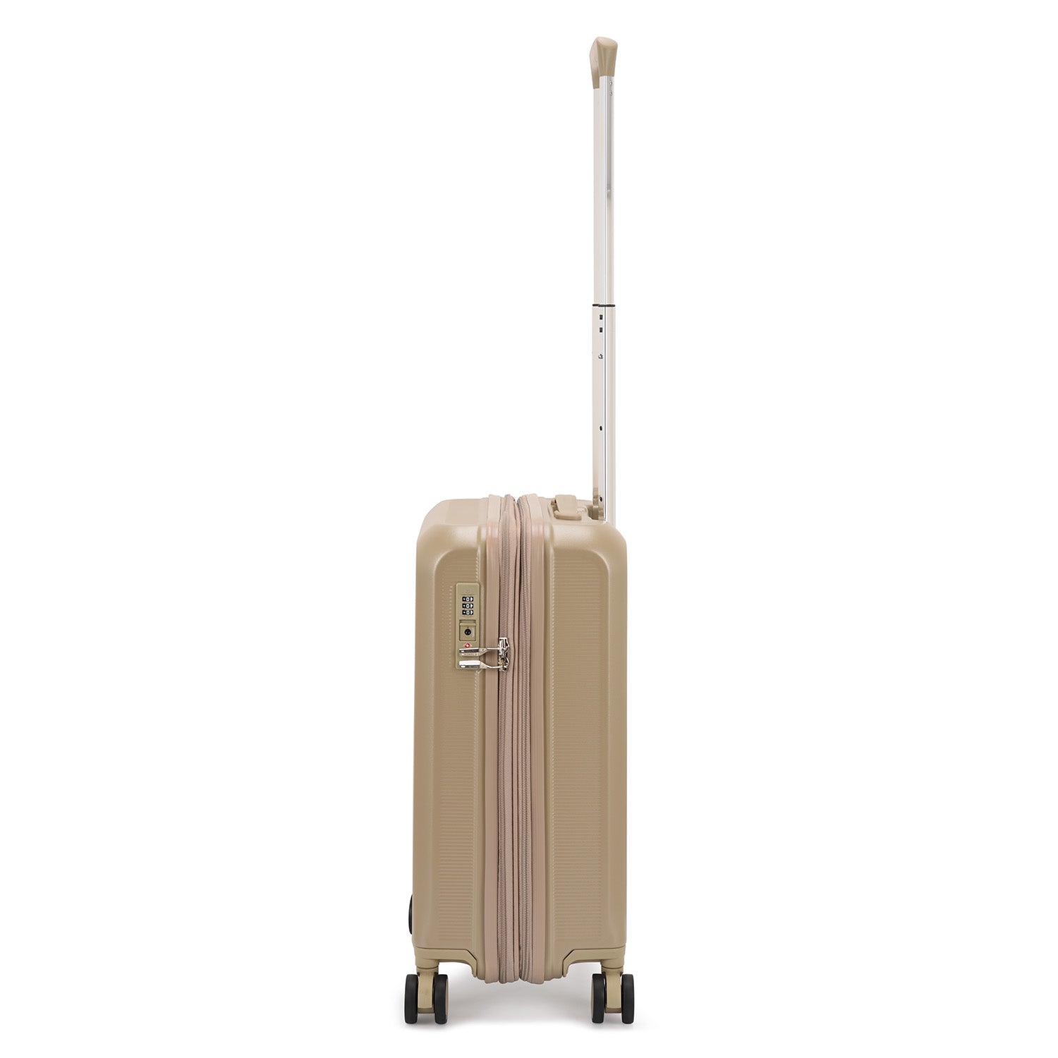 Echolac Sense 56+67+78cm Hardcase Expandable 4 Double Wheel 3 Piece Luggage Trolley Set