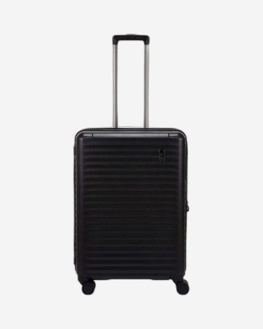 Echolac Celestra 66.5cm Hardcase Expandable 4 Double Wheel Check-In Luggage Trolley Black - PC183XA BLACK 24