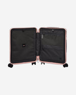Echolac Celestra 55cm Hardcase Non-Expandable 4 Double Wheel Cabin Luggage Trolley Pink - PC183XA PINK 20