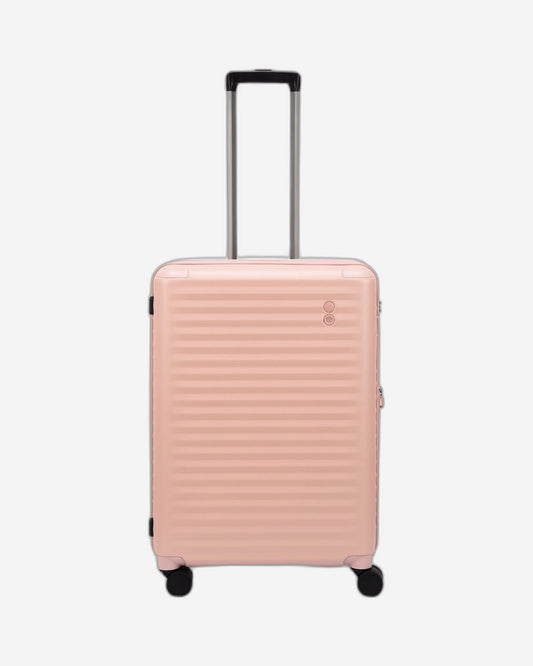 Echolac Celestra 66.5cm Hardcase Expandable 4 Double Wheel Check-In Luggage Trolley Pink - PC183XA PINK 24
