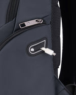 Delsey Paris Parvis Plus  13.3" Laptop Protection 2 Compartment Water Resistant Backpack Waterresist Grey