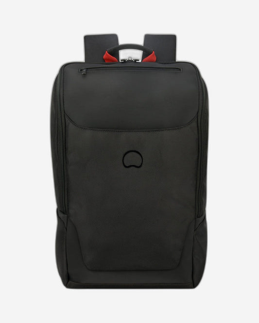 Delsey Paris Parvis Plus 13.3" Laptop Protection 1 Compartment Backpak Black
